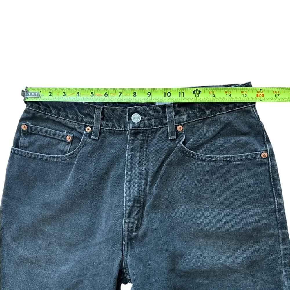 Vintage 505 Levi’s Men’s Black Faded Jeans Early‎ 2000’s Size 33x34 Grunge Skate